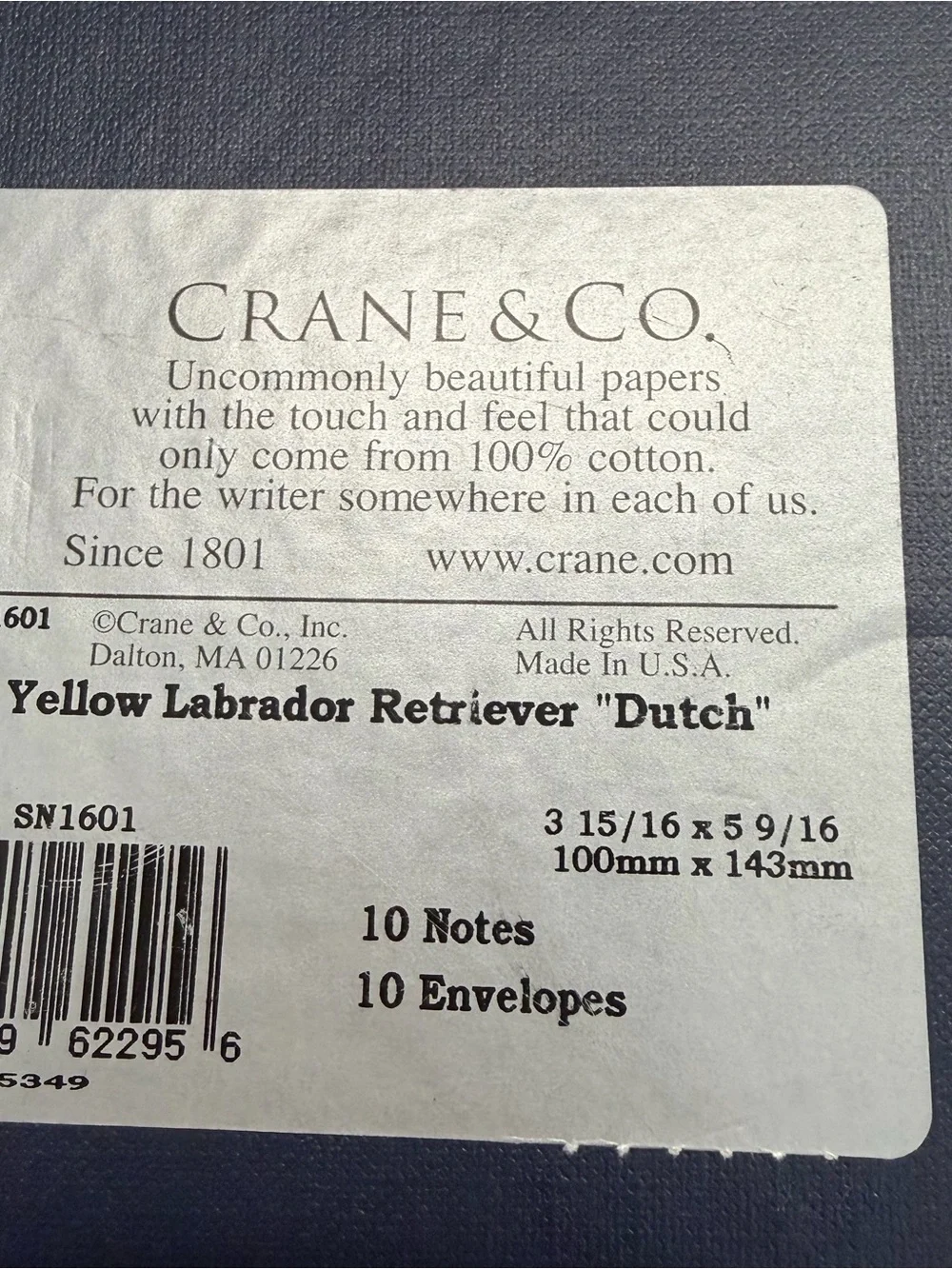 Crane & Co. new crane